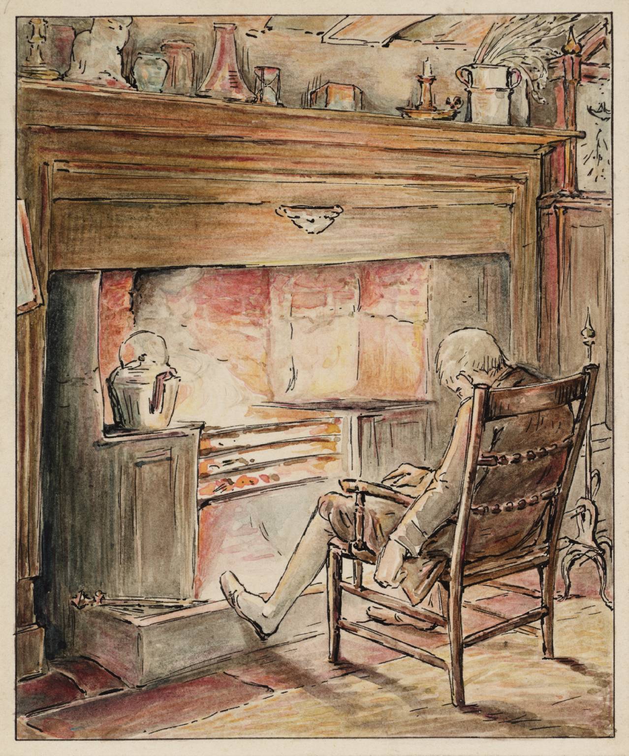 The Tailor by the Hearth